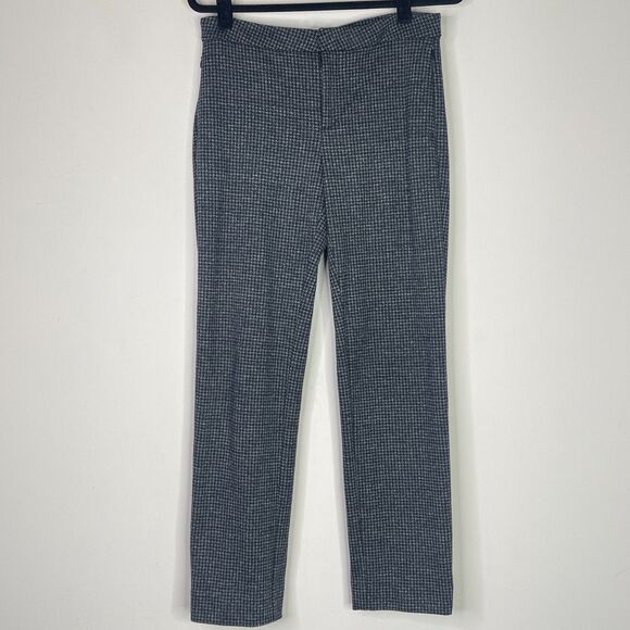 Banana Republic Slim 24 Hour Ponte Houndstooth Pant Women's Size 6 - Picture 7 of 7